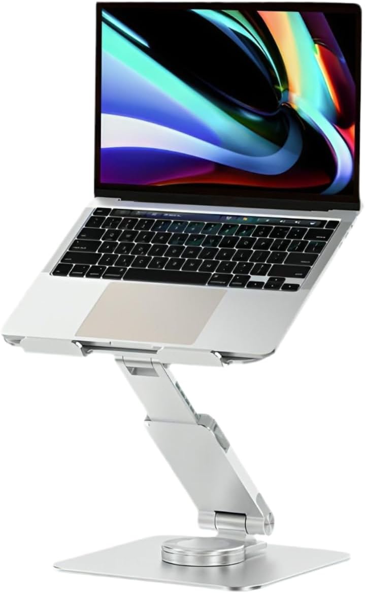 Ergonomic Laptop Stand with 360° rotating : Boost Posture & Productivity