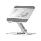 Adjustable Aluminum Laptop Stand with USB Hub – Ergonomic Cooling Stand