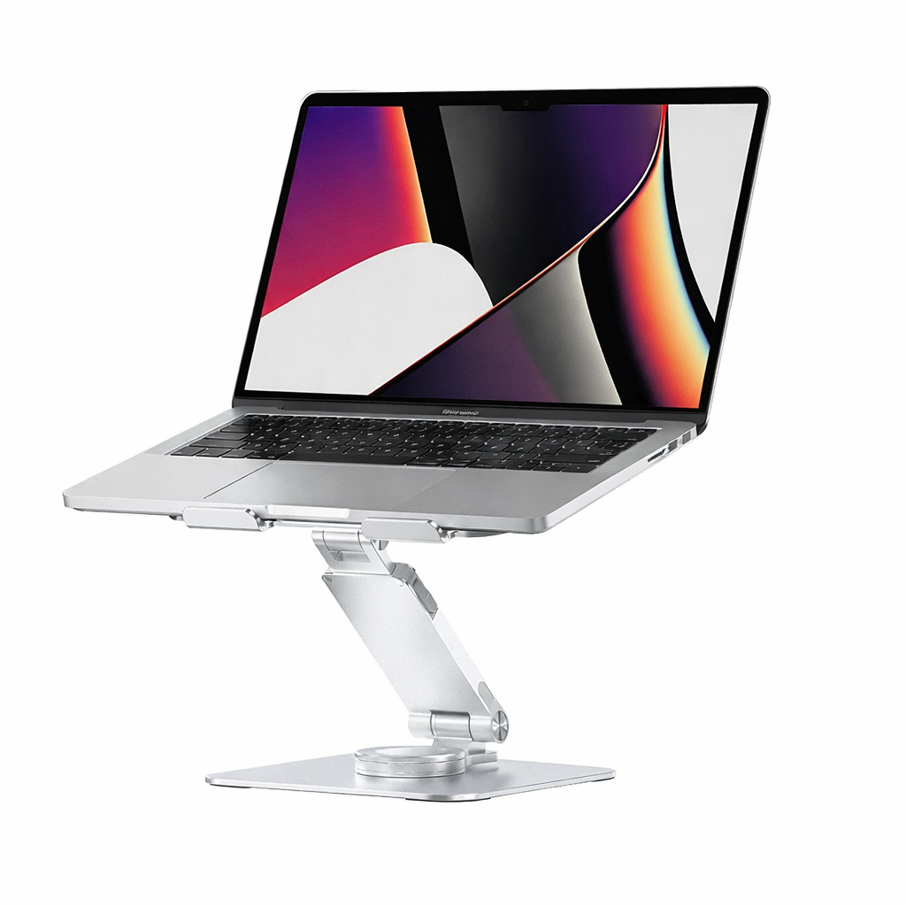 Ergonomic Laptop Stand with 360° rotating : Boost Posture & Productivity